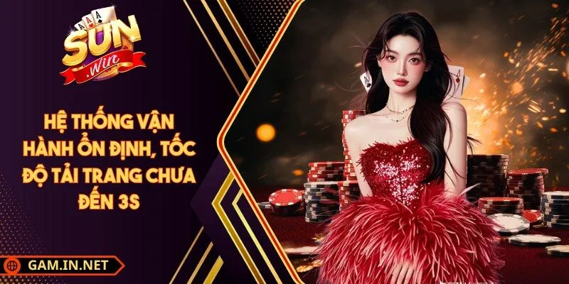 SUNWIN 🎖️ Cổng Game Bài Đổi Thưởng Số 1 40 Sunwin Hệ thống vận hành ổn định, tốc độ tải trang chưa đến 3s