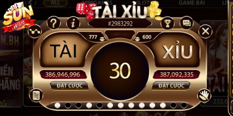 Các thao tác cần biết khi chơi Tài Xỉu tại website