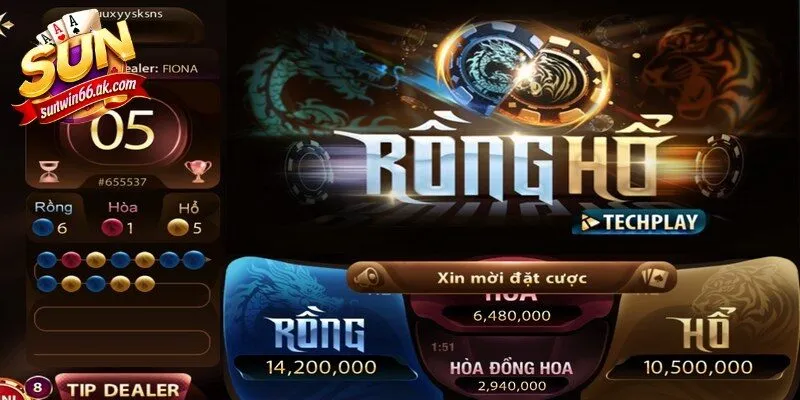 Dragon Tiger là trò chơi có nhịp độ nhanh bậc nhất 