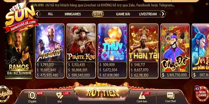 Game slot là hình thức giải trí dựa trên các guồng quay chứa nhiều biểu tượng
