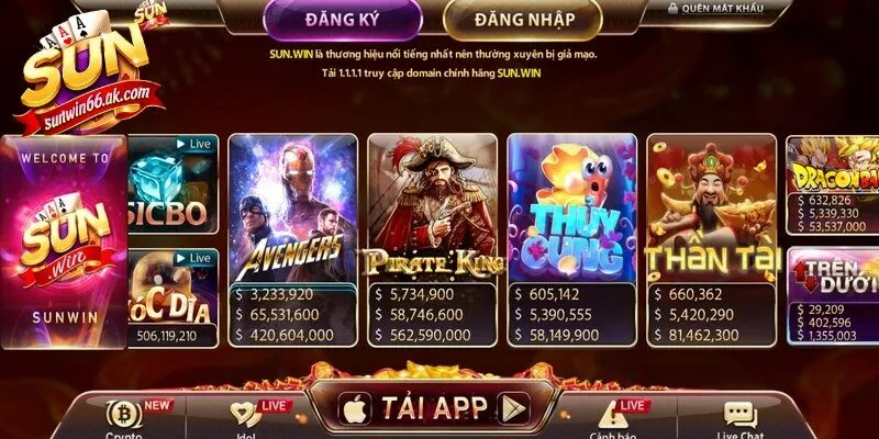Chỉ được tải app từ trang web chính thức của cổng game