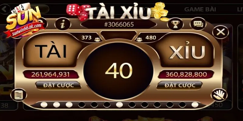 Sự hấp dẫn của tài xỉu nằm ở hệ thống cửa cược đa dạng
